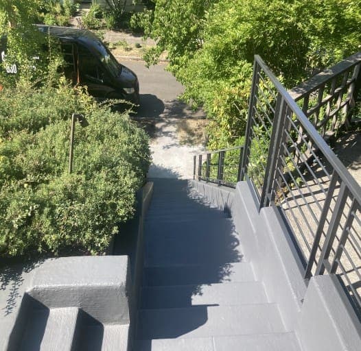 Metal stair project by Stumptown Stairs, Portland, OR